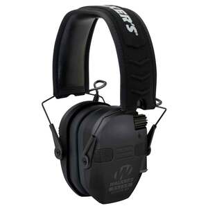 Walker's Slim Electronic Quad Electronic Earmuffs w/ Bluetooth - Black