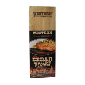 Western Cedar Grilling Planks, 2 Pack