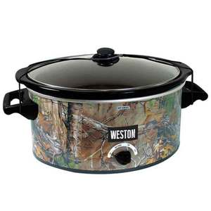 Weston Realtree Outfitters 5 Quart Slow Cooker
