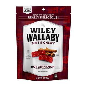 Wiley Wallaby Australian Style Gourmet Hot Cinnamon Licorice - 10 Servings