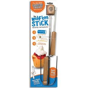 Wolf'em Stick Two-In-One Campfire Stick