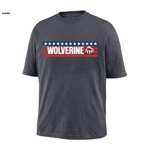 Wolverine Men's Block Graphic Short Sleeve Shirt