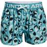 Under Armour Girls' Play Up Printed Casual Shorts - Breeze - XS - Breeze XS